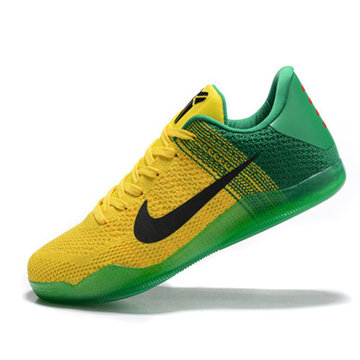 nikekobe11全明星飞线科比11代篮球鞋黑人月822675670105绿黄45