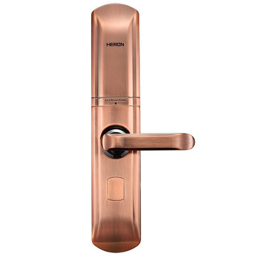 heron黑龙智能指纹锁a6033红古铜