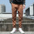 筑恒丰 男款 2020春季新款嘻哈风街头休闲裤G911(棕色 L)