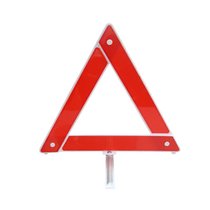 汽车三角警示牌故障标示反光型车用三角架安全警示故障停车警示牌(红色)