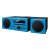 雅马哈(YAMAHA) MCR-B043 蓝牙USB桌面音响 家用音响 2.0声道音箱 浅蓝色(天空蓝)