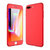 苹果手机壳+钢化膜iPhone7/8/6s iphone6splus 苹果8plus手机壳手机套保护壳保护套全包磨砂硬壳(红色 iPhone8Plus)