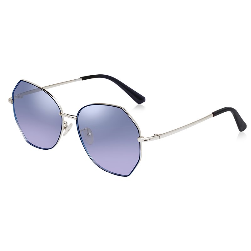 太阳镜眼镜威古氏太阳镜女韩版街拍金属潮流防紫外线偏光墨镜sy8063