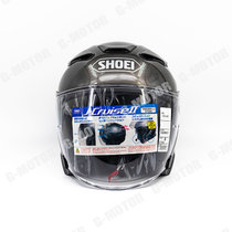 SHOEI日本JC2摩托车半盔3/4盔头盔骑行踏板(银黑色 S)