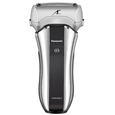 松下(Panasonic) ES-CT30-S 3刀头 智能锁定系统 剃须刀 可水洗 银