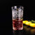 捷克BOHEMIA水晶玻璃威士忌烈酒杯洋酒杯果汁杯创意啤酒杯子(精刻高款杯子350ML)