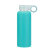 碧辰 耐热玻璃多彩果冻水瓶 280ML(青蓝色)