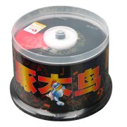 啄木鸟青花瓷黑胶片系列CD-R 52X光盘（50片装）