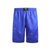 并力新款运动裤科比黑曼巴运动休闲训练跑步健身五分裤篮球服拉链口袋宽松大码(蓝色 XL)