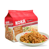 KOKA泡面85g*5新加坡进口原味干捞快熟 国美超市甄选