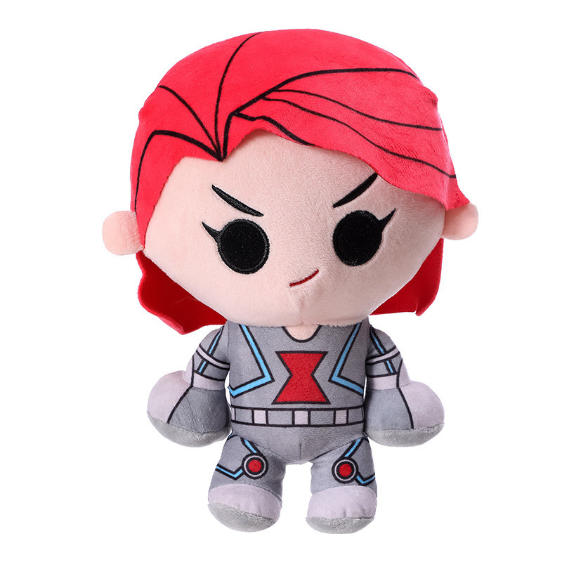 miniso名创优品漫威可爱系列圆形抱枕u型枕松松公仔站姿公仔黑寡妇