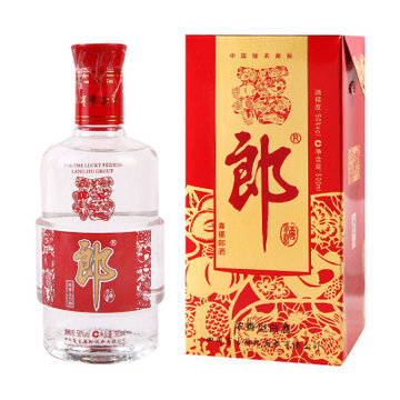 50度喜福郎酒500ml盒