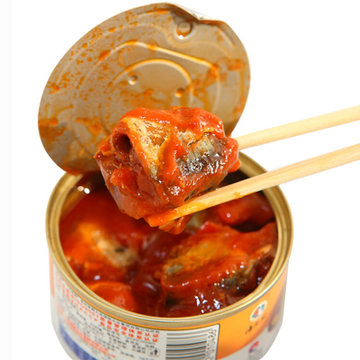 海大厨茄汁鲱鱼罐头 185g/罐