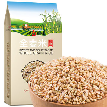 超市                                  悦谷百味全麦米1kg 无添加