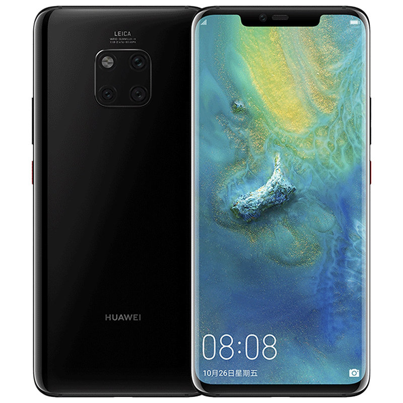 手机华为huaweimate20prolyatl008曲面玻璃机身639英寸高清全面屏全