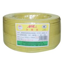 海燕BV4塑铜线（黄色）（25米）电线 电缆 照明线 铜线