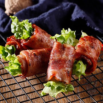 双汇史密斯美式培根1kg涮火锅三明治美食烤肉煎煮【只售江浙沪】(1kg