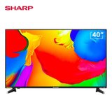 夏普（SHARP）40S4AS 40英寸全 高清LED 智能网络 WIFI 液晶平板电视(黑色)