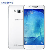 三星 Galaxy A8 5.7英寸4G智能手机 A8000 全网通4G/双卡双待/指纹识别 16G/32G可选(雪域白 16G内存)