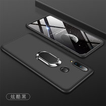 华为nova4e手机壳套 华为NOVA4E保护壳套 MAR-ALOO全包防摔磨砂拼接撞色外壳硬壳送磁吸支架(图5)