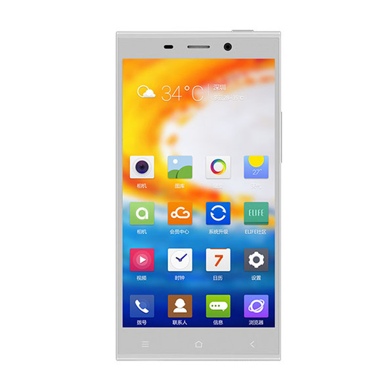 【手机陶瓷白图片】金立(gionee)e7 16g版 3g手机 wcdma/gsm (陶瓷白)