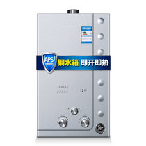 韩宝（HANBAO）10升12升速热燃气热水器 家用煤气强排式天然气液化气热水器 JSQ02不包安装(12升)