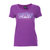 ArmaniEA7系列阿玛尼女装 女士圆领短袖T恤 休闲纯棉半袖t恤90564(紫色 S)