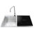樱雪(INSE) WQP6-1811 水槽洗碗机 智能控制  黑