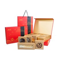 鲜山叔 农土特产食用菌组合礼盒装过节送礼年货备品(黑色)