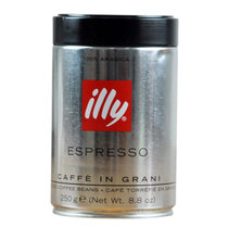意利illy咖啡豆 意大利原装进口意式咖啡豆 深度烘焙 250克罐装 