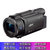 索尼(SONY) FDR-AX60 4K数码摄像机 家用摄像机 5轴防抖约20倍光学变焦 黑色 DV/摄影机/录像机(黑色)