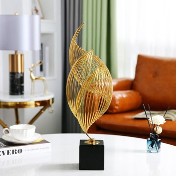 现代轻奢摆件网红高档电视柜玄关家居边几酒柜装饰艺术工艺品客厅