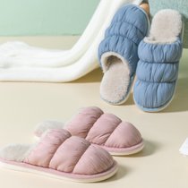 寸心织 女士绒毛拖鞋37-38粉 舒适