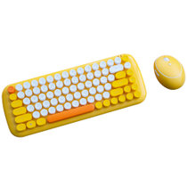 威漫优创键鼠套装WM3C-17糖果黄色