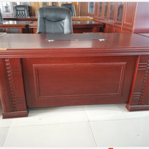亿景鸿基 大班台老板桌经理桌 环保油漆办公桌(胡桃色 YB1800)