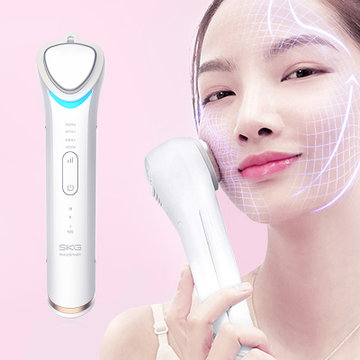 skg冰肌美容仪 家用脸部面膜精华导入导出仪冰敷提拉紧致面部按摩器