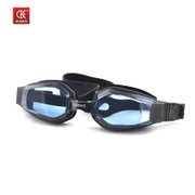 欧迪克防雾/防紫外线专业泳镜 镜面强化651881(黑色)