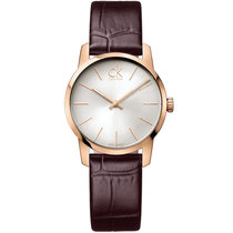卡文克莱(CK)手表CITY系列石英表 时尚休闲情侣对表K2G21107(女款K2G23620)