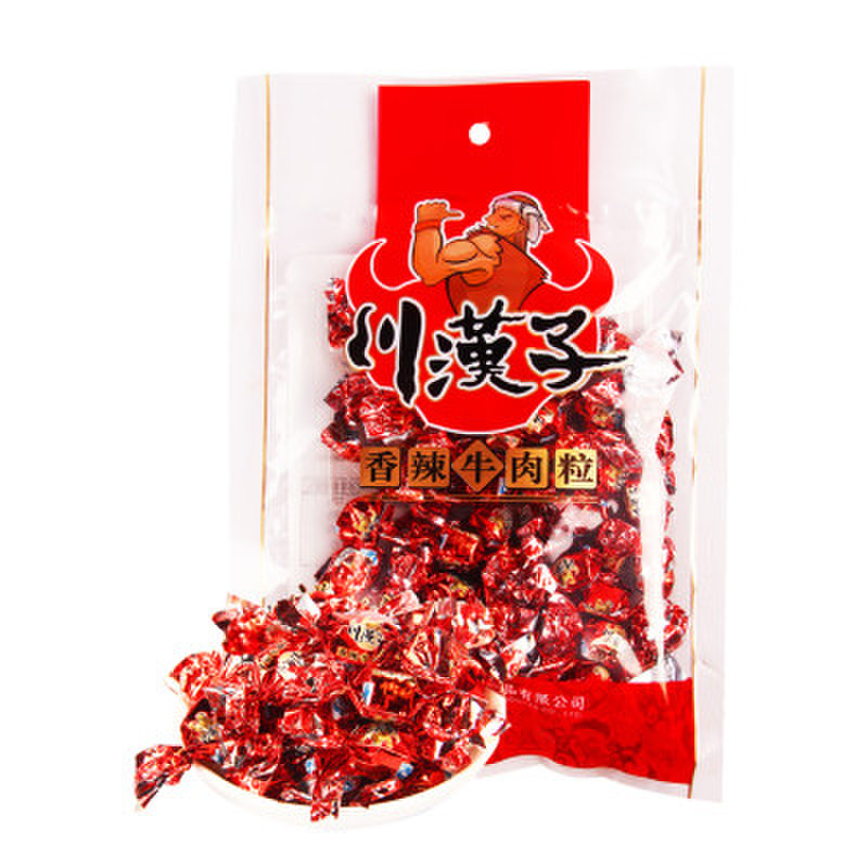 川汉子牛肉粒(香辣)80g/袋