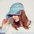 帽子女夏天韩版遮阳帽防紫外线防晒帽轻薄速干户外运动空顶网球帽(海洋色 可调节（57.5cm）)