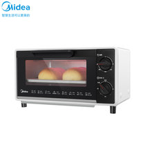 美的（Midea）小烤箱 T1-109F 家用多功能迷你10升家用容量 家用烘焙小型烤箱多功能全自动蛋糕迷你大容量烤箱(白色 热销)