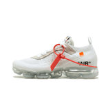 Nike耐克 Air Vapormax x Off White 联名跑步鞋男鞋大气垫休闲鞋女鞋 白冰兰(AA3831-100 36)