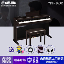 雅马哈电钢琴YDP-163R YDP163B YDP162升级版 数码钢琴电子钢琴(黄色 88键)
