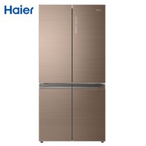 海尔(Haier) 冰箱BCD-658WDGU 十字对开门冰箱 四门多门双变频节能 全空间保鲜 电冰箱(卡其金 658L)