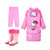 创简坊（CJIANFF）书包位分体式雨衣 儿童雨衣雨裤雨鞋套装雨披女孩宝宝雨具(书包雨衣+雨裤+6)(XS)