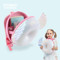 yome儿童书包迷你小背包宝宝婴幼儿园书包1-6岁粉色 国美超市甄选