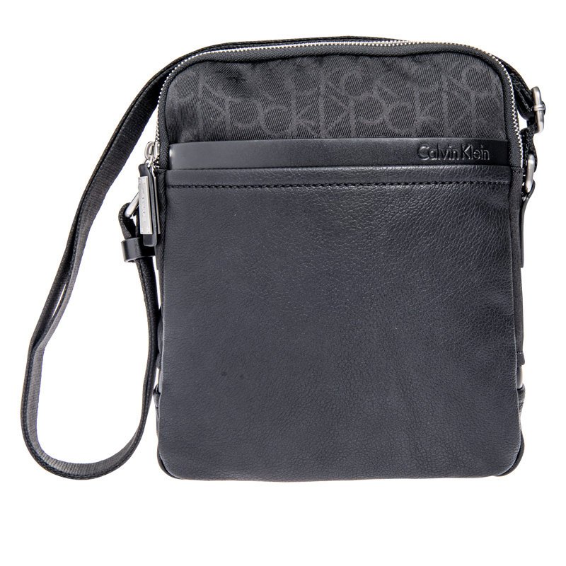 卡文克莱calvin klein*品男包公文包ck时尚男士手提包卸挎包90796