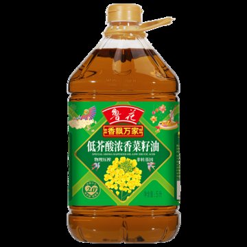  魯花香飄萬家低芥酸濃香菜籽油