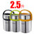 苏泊尔2.5L大容量双层密封不锈钢保温桶 KF25A1密封提锅 保温饭盒(白色)