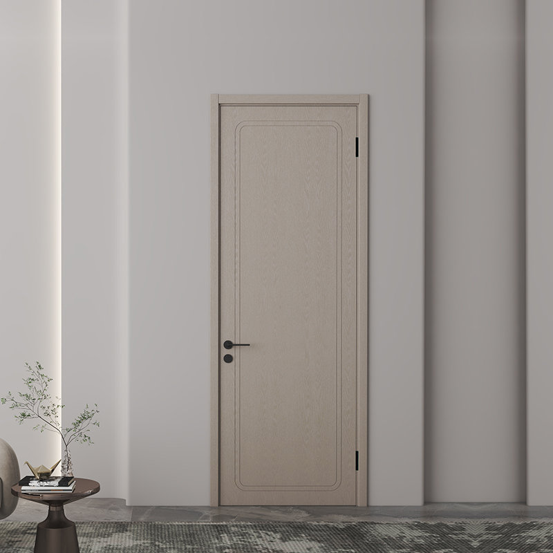 官方新品室内门卧室门厨卫门移门推拉门房门木门dm003-zb(藕荷色 单